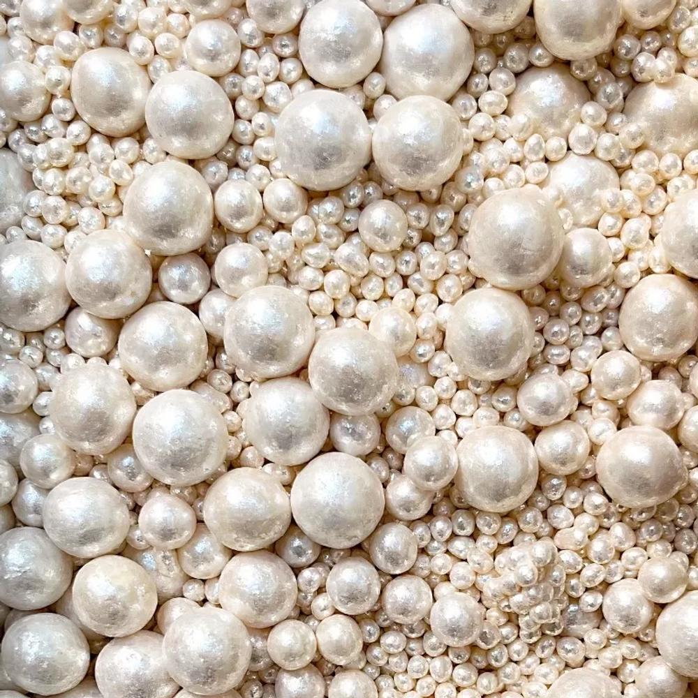 Посыпка сахарная декоративная белая 50г