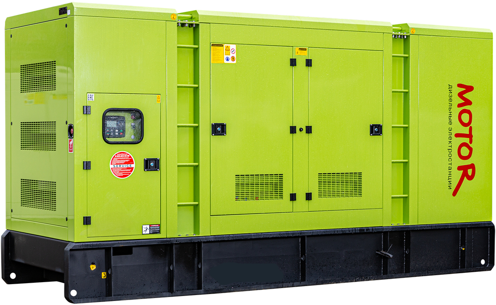 ДИЗЕЛЬНЫЙ ГЕНЕРАТОР MOTOR АД400-Т400 W в кожухе с АВР
