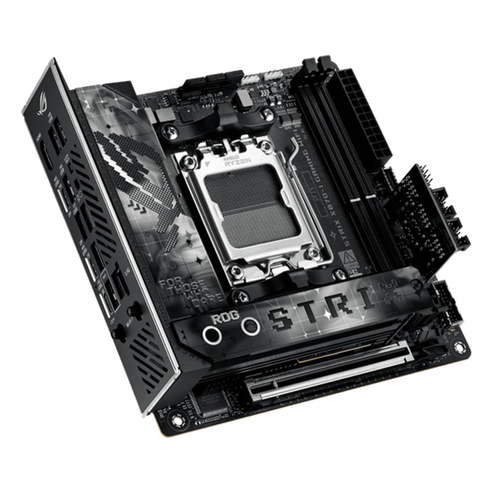 Материнская плата ASUS ROG STRIX X870-I GAMING WIFI AM5 2xDDR5 2xSATA RAID 2xM.2 HDMI WiFi Mini-ITX