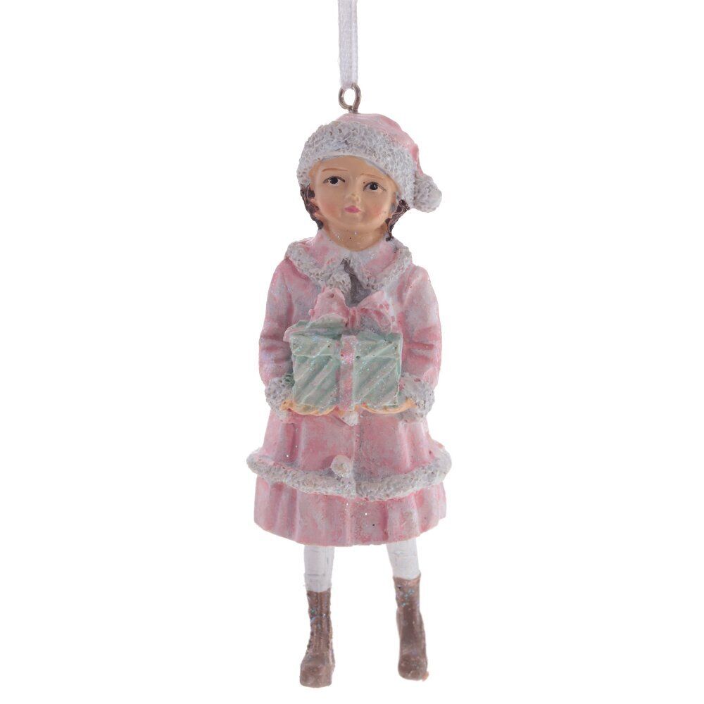 GAEM Изделие декоративное подвесное "Девочка/Мальчик", L5 W4 H11,5 см, 6в.