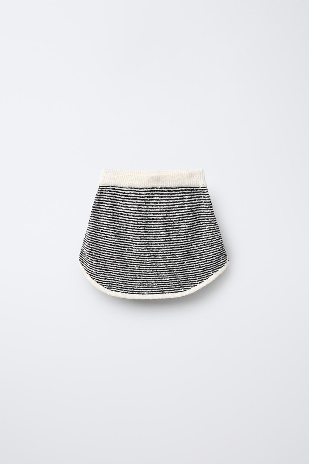 ZARA ЮБКА ИЗ МАХРОВОЙ ТКАНИ В ПОЛОСКУ, ПОЛОСКИ