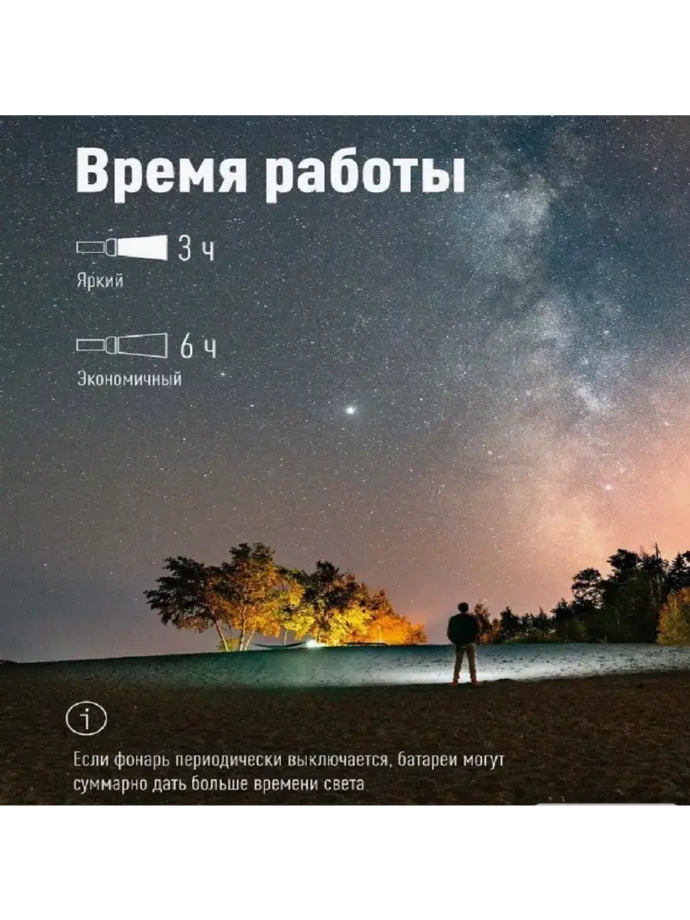 Фонарь светодиодный аккумуляторный фонарь KOCAcc103LED
