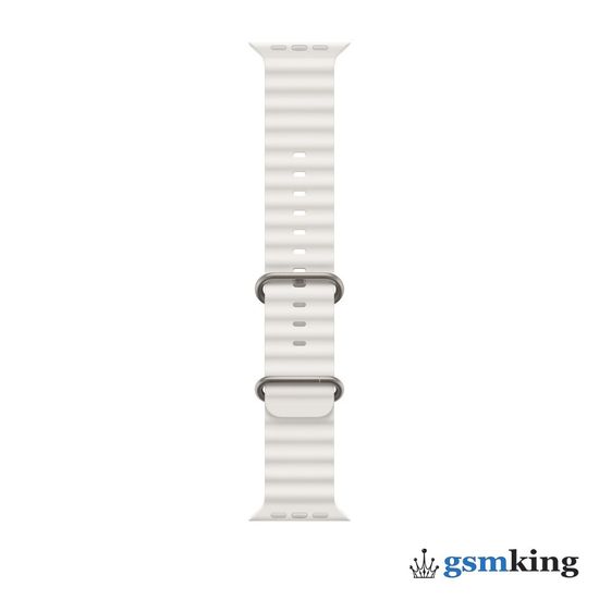 Apple Ocean Band for Apple Watch 49mm (One Size 145-220mm) White (Белый) MQE93AM/A
