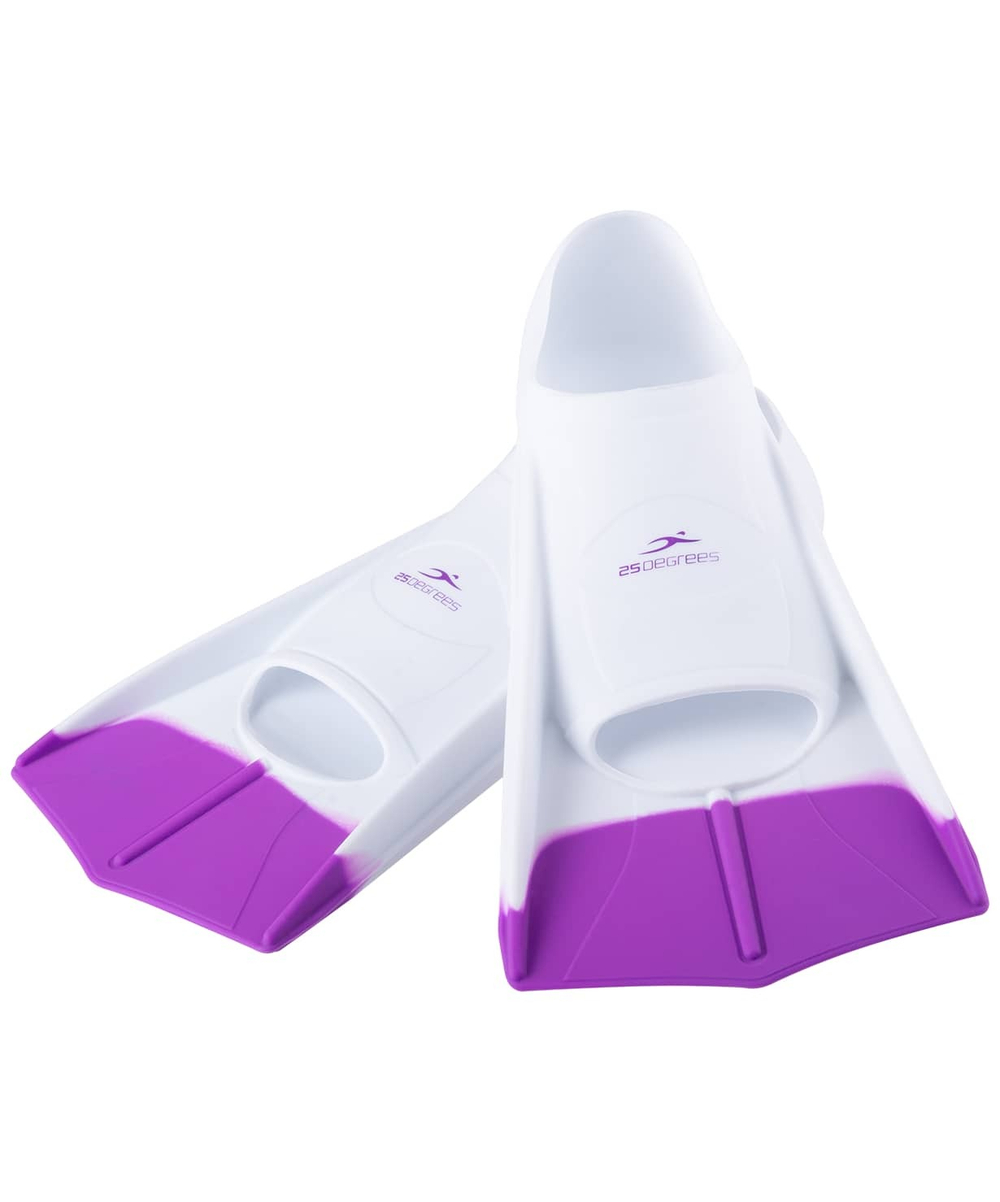 Ласты тренировочные Pooljet White/Purple, XL