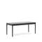 Раздвижной стол Lenon черный из шпона и массива дуба 160(240)x90