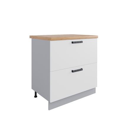 Кухня Модуль СК2 800 Фортуна Белый