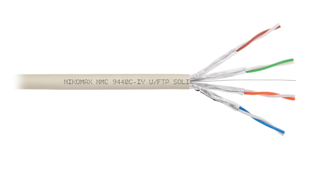 Кабель витая пара U/FTP 6 кат. 4 пары NikoMax NMC 9440L-IY