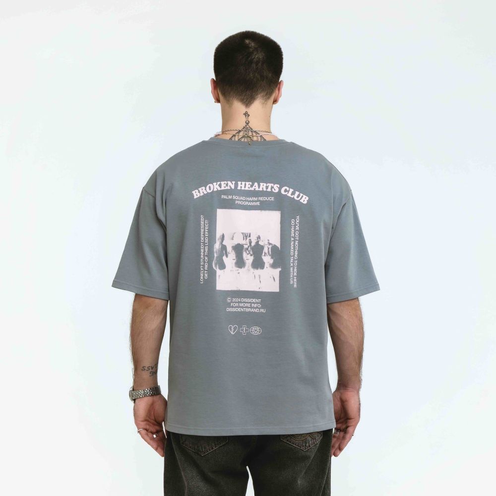 Футболка Dissident BHC серая