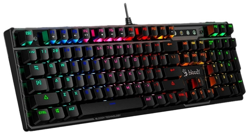 Клавиатура A4Tech Bloody B750N черный