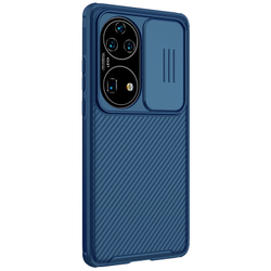 Синий чехол с защитной шторкой для камеры для Huawei P50 Pro, Nillkin, серия CamShield Pro Case