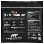 FITAID, Essentials, моногидрат креатина, без добавок, 300 г (10,6 унции)