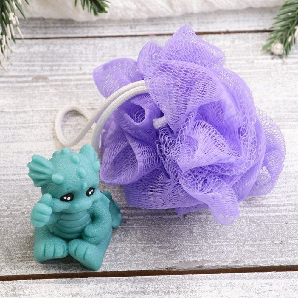 Набор в консервной банке «Мечты сбываются»: мыло и мочалка