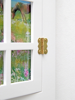 Панно со ставнями "Вид из окна" 37,5*49 см