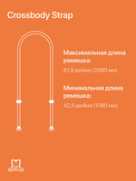 Crossbody Strap (Ремешок через плечо) MosSeller для Apple iPhone, Оранжевый