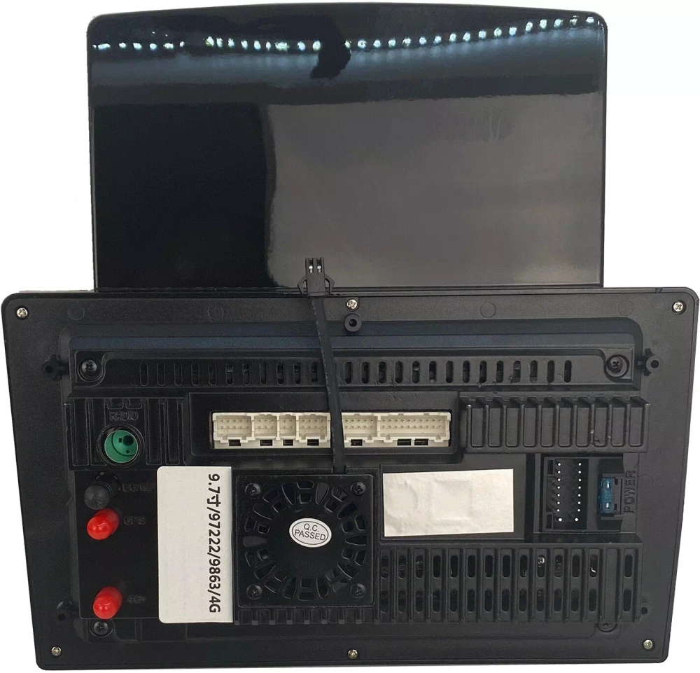 Магнитола в 10" рамку с вертикальным монитором в стиле "Тесла" - Canbox H-Line Android 10, ТОП процессор, CarPlay, 4G SIM-слот