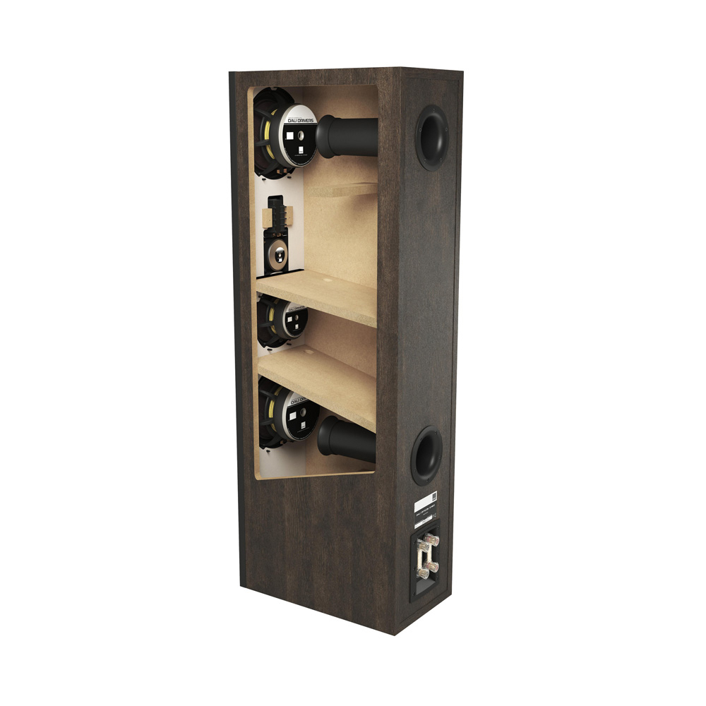 DALI Opticon 8 MK2 Tobacco Oak — напольная пассивная акустическая система (пара)