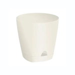 Горшок для цветов AMSTERDAM D 250 с прикорневым поливом 8 л Сливочный