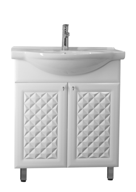 Тумба "Канна 75" с раковиной Байкал-75, Люкс