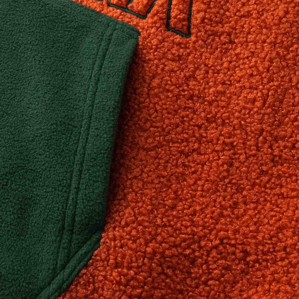 Худи Ymkashix Little Lamb зелено-оранжевый