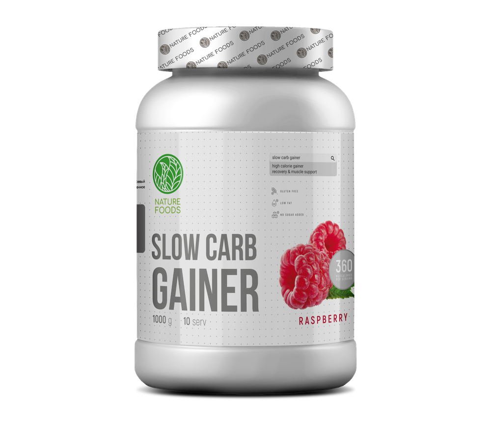 Nature Foods Slow Carb Gainer банка (1000 гр.)
