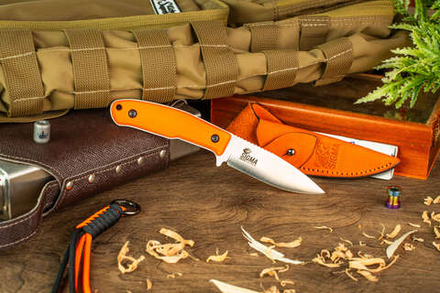Туристический нож Sigma VG-10 (Cryo) Convex Orange