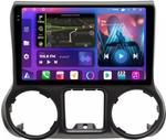 Магнитола для Jeep Wrangler 3 2014-2018 - FarCar S500-TS10 монитор 10.36" QLED на Android 14, Быстрая, CarPlay, 4G SIM-слот