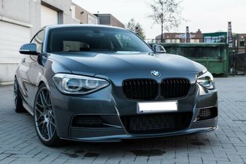 Юбка переднего бампера V.2 для BMW 1 F20/F21 2011-2015