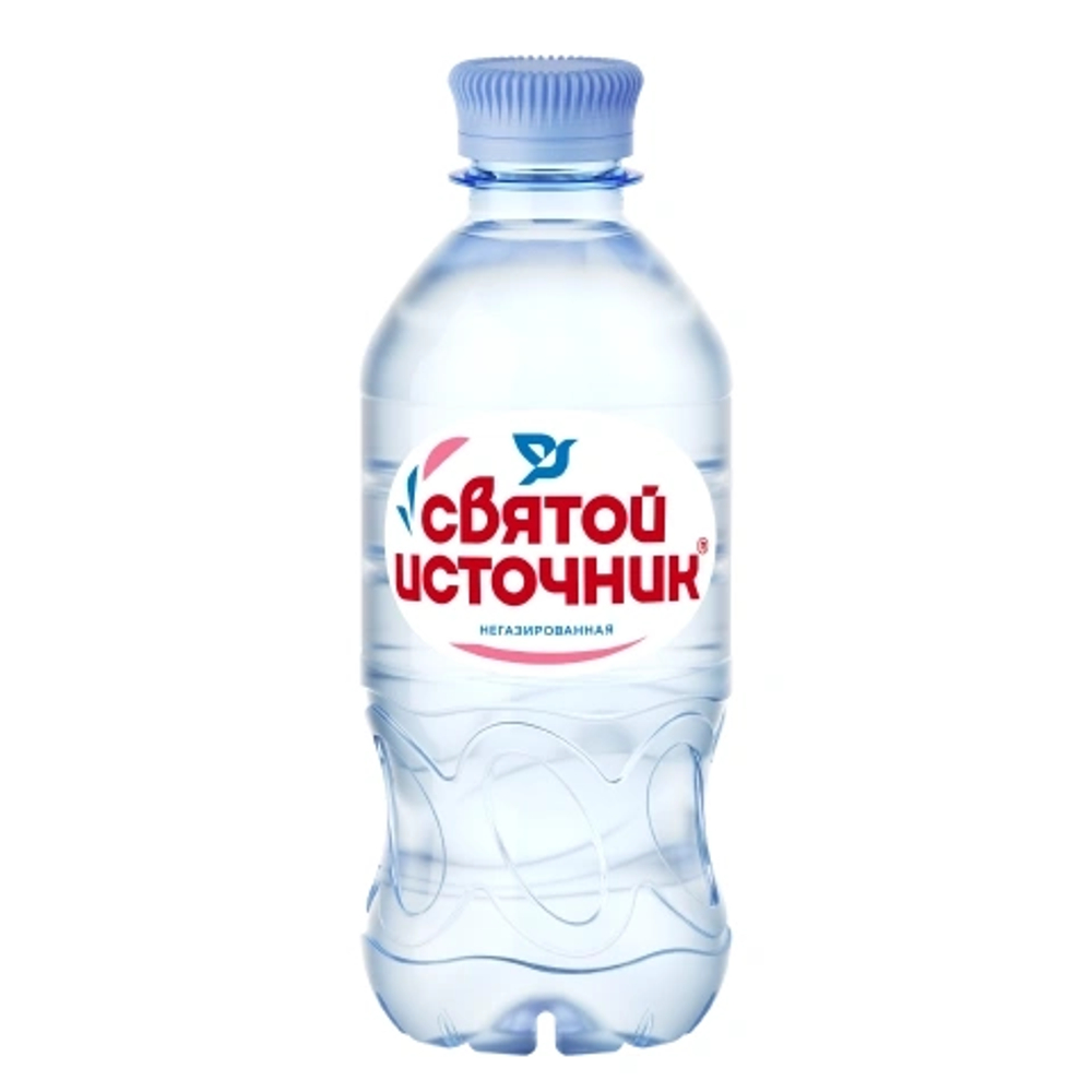 Вода негазированная питьевая Святой Источник, 0,33 л