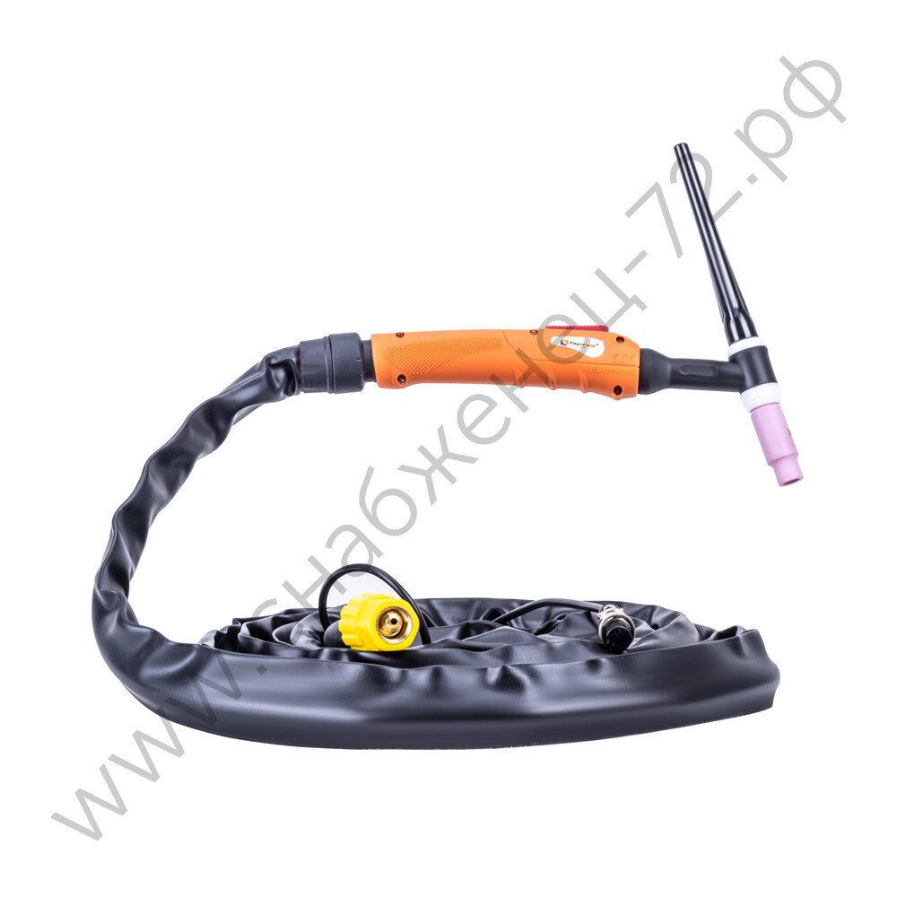 FoxWeld Горелка UnoTIG-26 4м (разъем М16, с кнопкой, пр-во FoxWeld/КНР)