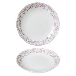 Салатник 1000 мл d 26 см h 4,5 см Retro Ritz-La Vie En Rose Noble [6]