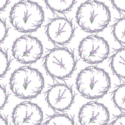 Лавандовое поле Прованс фиолетовый цветочный дизайн