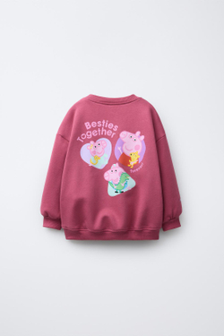 ZARA ТОЛСТОВКА PEPPA PIG ™, РОЗОВЫЙ