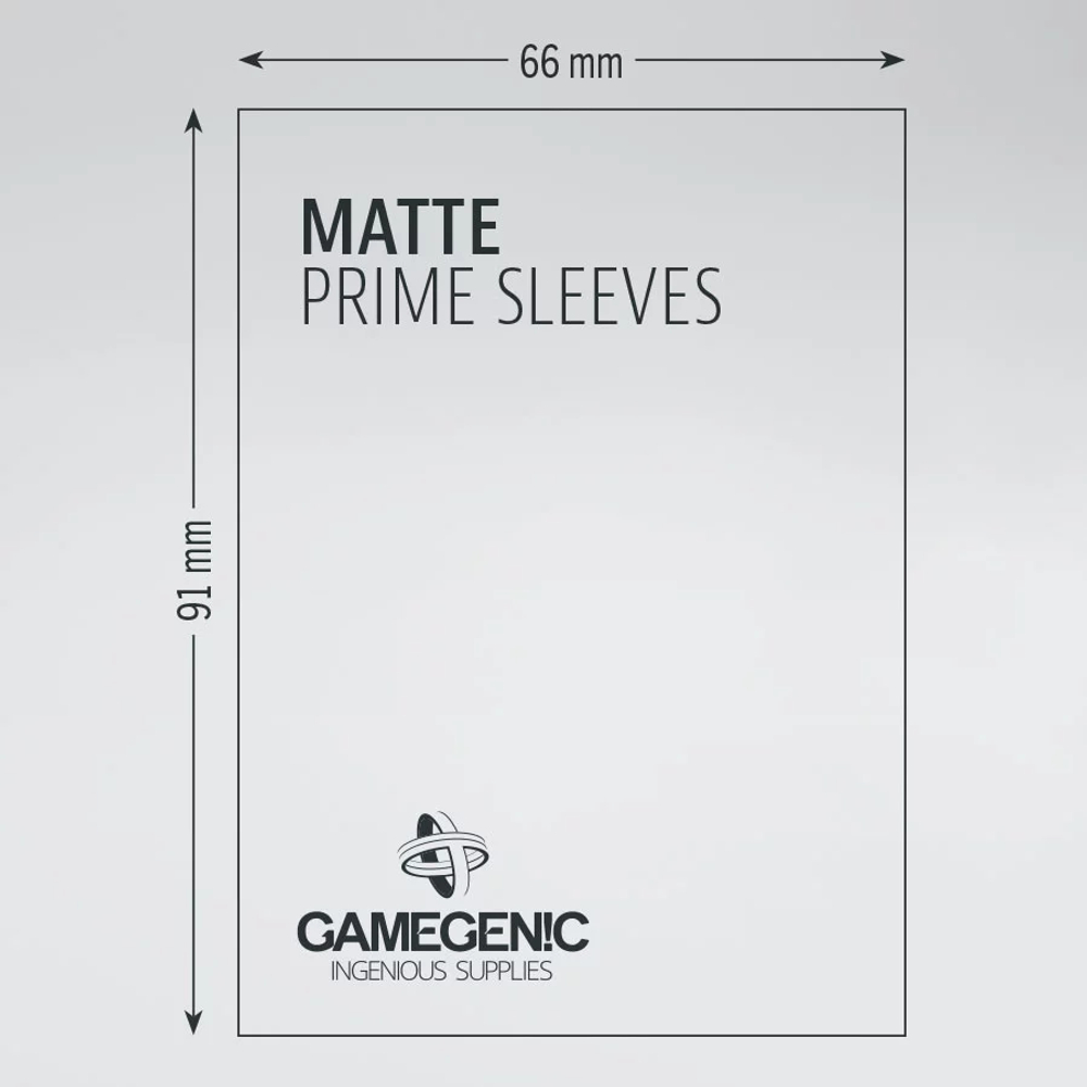 Протекторы для карт Matte Prime Sleeves Blue (100)