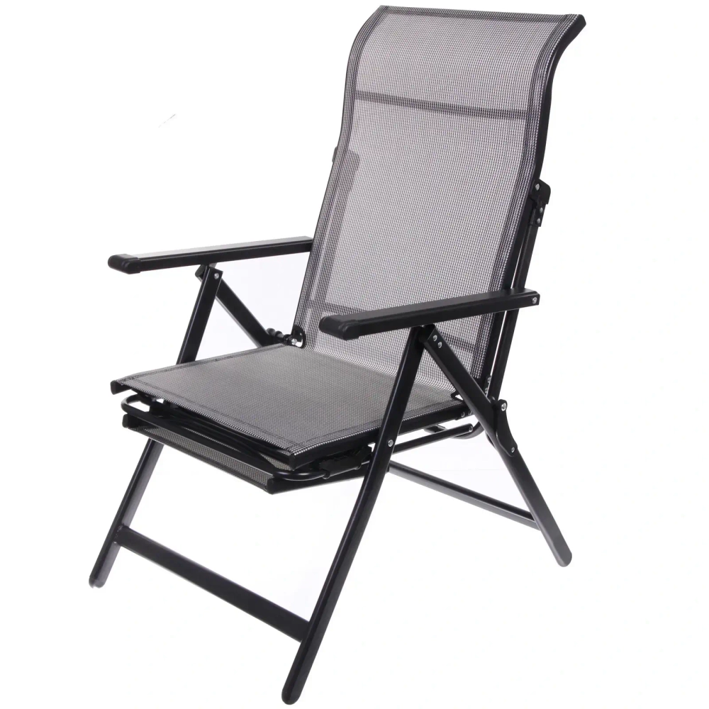 Кресло-шезлонг складное «Дачная симфония» DS-L21, 78*63*110 см, с регулировкой положения спинки