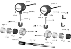 EE140B RIZOMA LED FOG LIGHT KIT