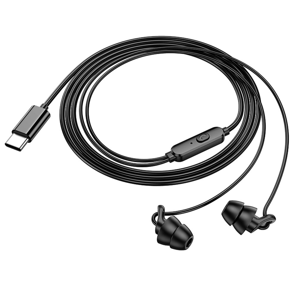 Наушники с микрофоном BOROFONE BM91 Type-C (черный)