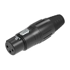 Seetronic SCSF3-B Кабельный разъём XLR "мама", 3-контактный