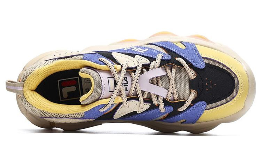 FILA Et Fashion Shoes "Beige Bue Yellow" Women"s