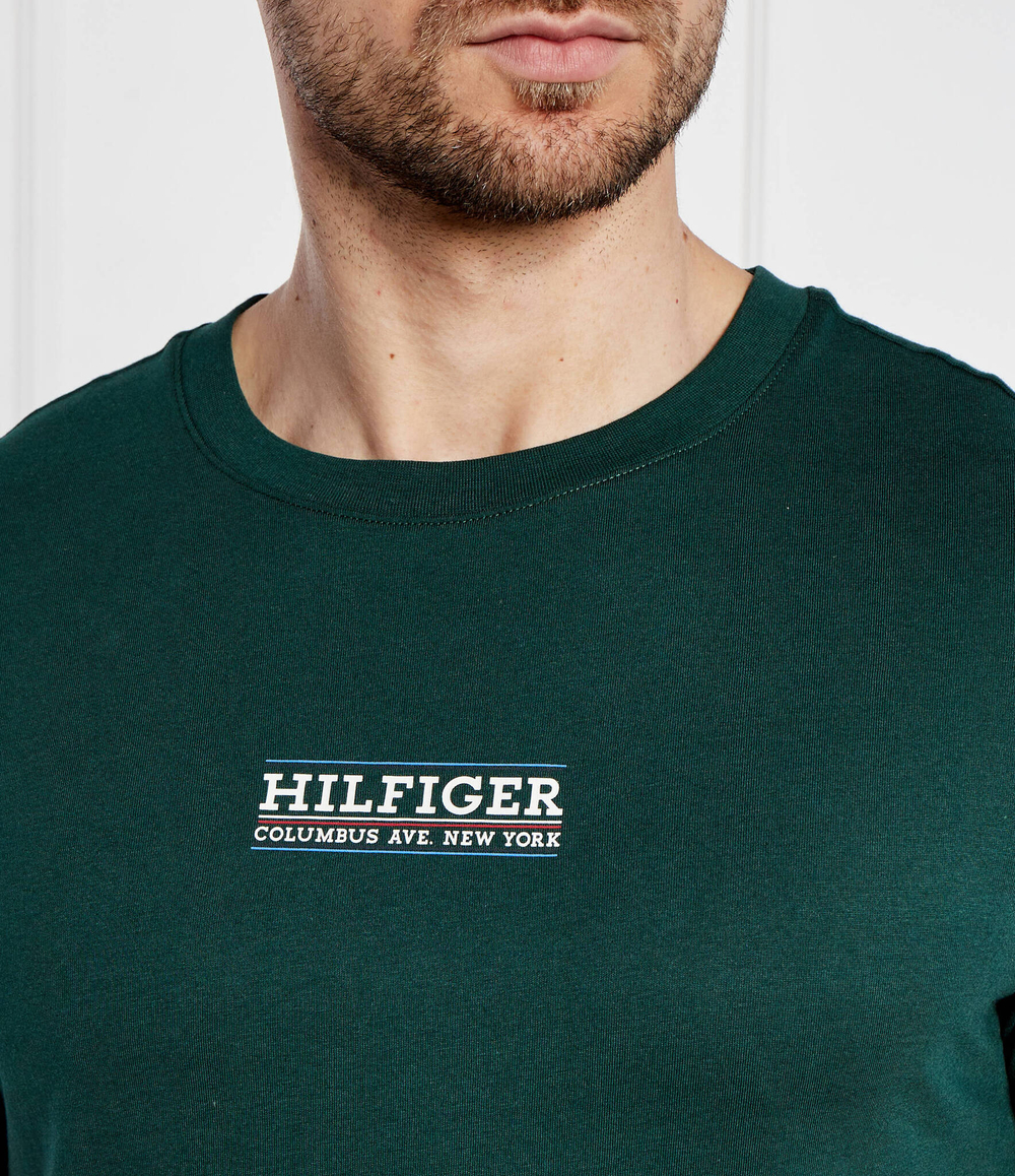 Футболка Tommy Hilfiger - темно-зеленый(MW0MW34387)