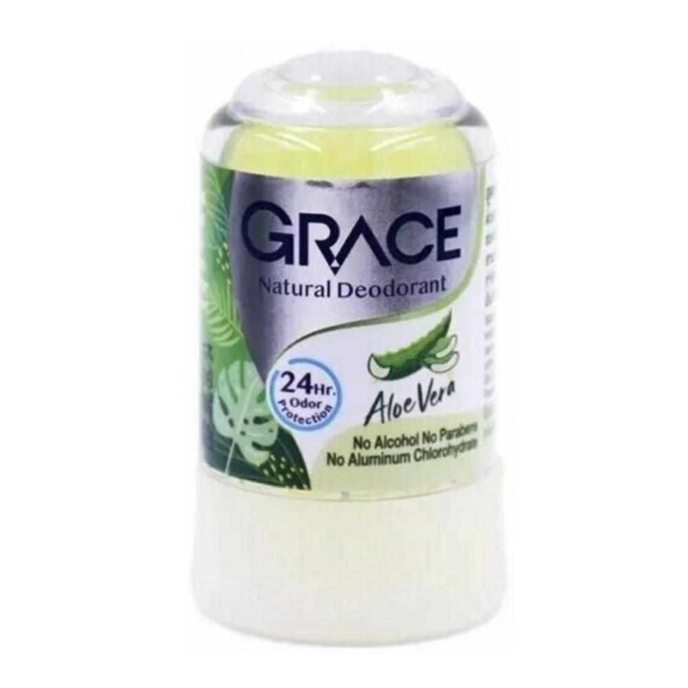 Дезодорант кристаллический натуральный Grace с Алое
