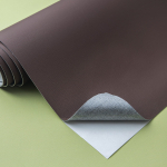 Bergamo Light Choko (0,85 мм), цв. Коричневый, экокожа самоклеящаяся, лист 50х140