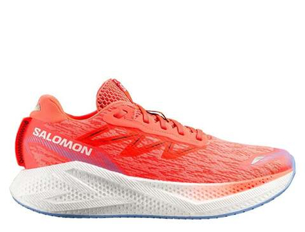 Кроссовки для бега мужские Salomon Aero Glide 4 M Оранжево-фиолетовые