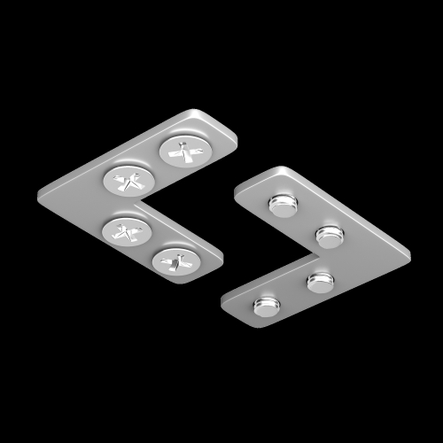 Угловой соединитель для магнитного шинопровода Maytoni Exility TRA034CL-SC-42S