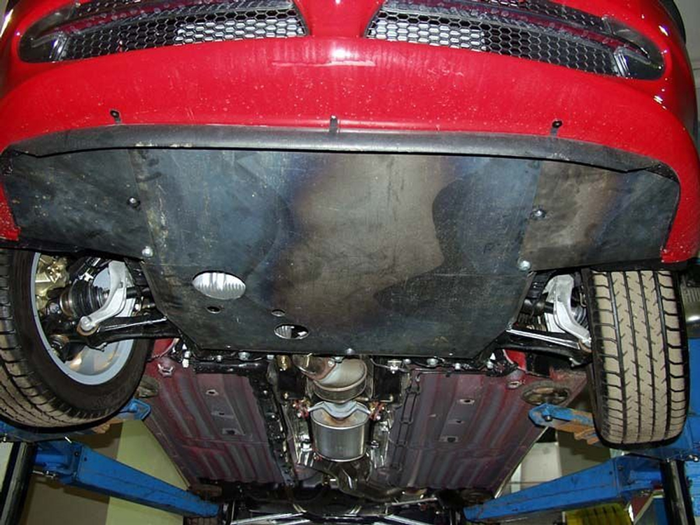 Защита картера и КПП Sheriff для Alfa Romeo 147 I (937AB) 2000-2010 арт.01.0422