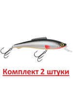 Воблер Минноу ЛЕШИЙ 110mm, цвет 048 (окунь), 1 штука