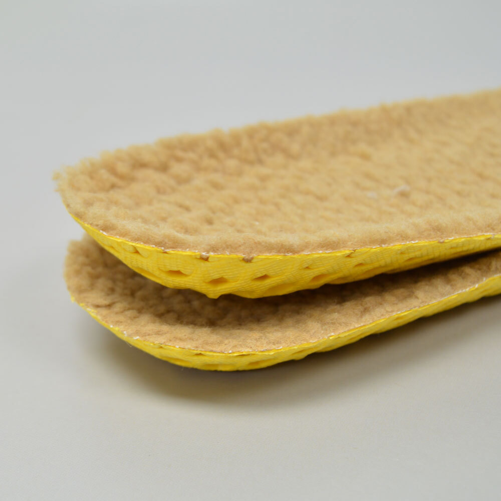 Стельки для обуви, шерсть искусственная, с пружинящим эффектом, рр.35-40, NNST12