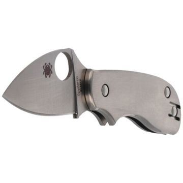 Складной нож Spyderco Squeak 154TIP c клинком из стали Uddeholm Elmax® SuperClean, рукоять титан