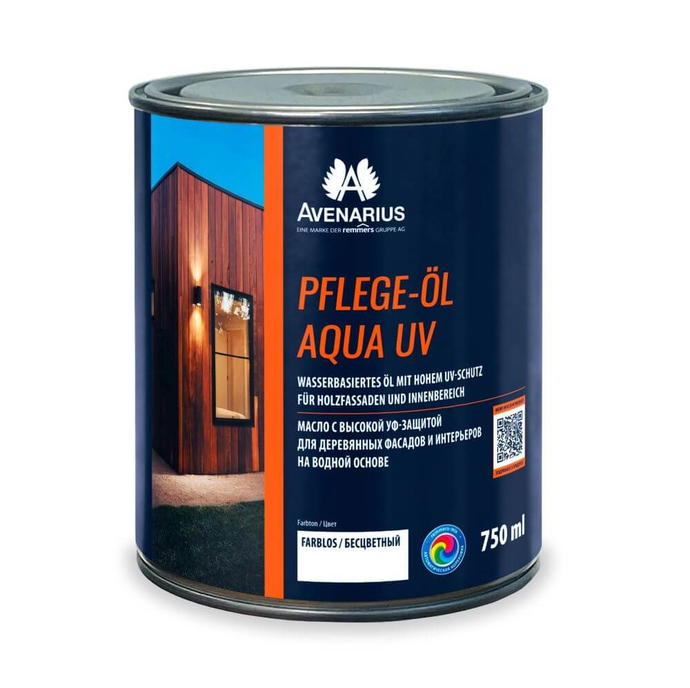 AVENA Pflege-Öl Aqua UV — масло для древесины с высокой УФ-защитой