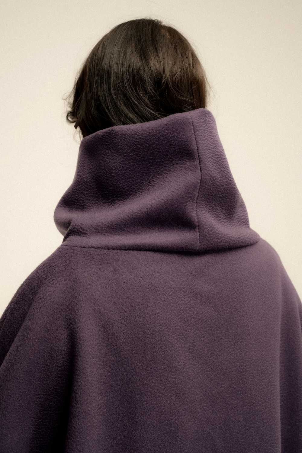 Пальто без застёжки