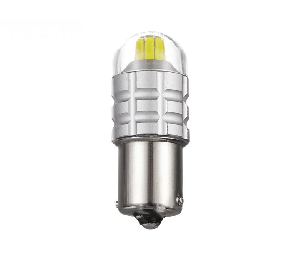 Светодиодная лампа 1156 S25 (P21W) диоды на 360 градусов, 12v, 1шт